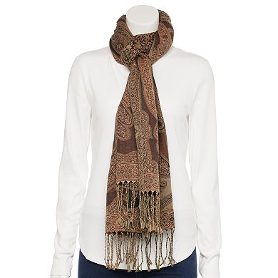 Women's Nine West Allover Paisley Print Wrap