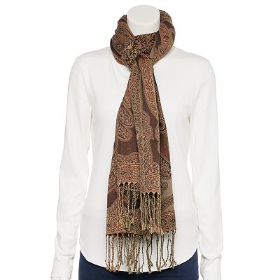 Women's Nine West Allover Paisley Print Wrap