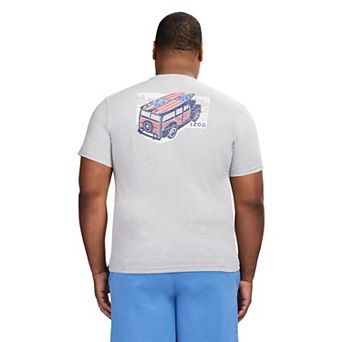Big & Tall IZOD Saltwater Soft Wash Short Sleeve Graphic Tee