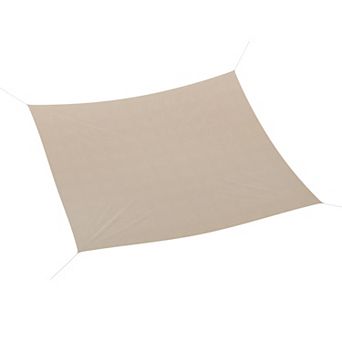 Merrick Lane Sun Sail With 50+ Uv Protection And Included Ropes