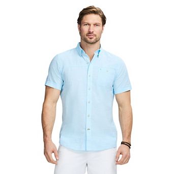 Men's IZOD Dockside Short Sleeve Chambray