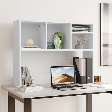 Emma And Oliver Space-saving Cubby Organizer Shelf For Desktop With Assorted Cubbies
