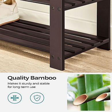 2-tier Shoe Rack, Stable Shoe Organizer For Entryway, Living Room