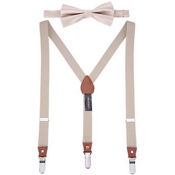 Kloope Suspenders Bow Tie Set