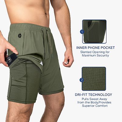 ウェア bIhle Oval Logo Single Pocket Zip Shorts bIhle Oval Logo Single Pocket Zip Shorts