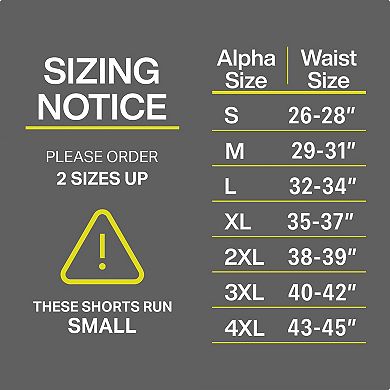 Zilpu Mens Quick Dry Athletic Performance Shorts Wi/zipper Pocket (7 Inch)