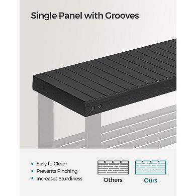 3-tier Bamboo Shoe Storage Organizer