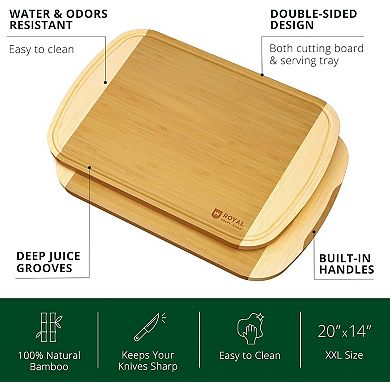 Cutting Board Two-tone Xxl, 20”x14”