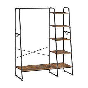 Clothing Rack With Shoe Shelf