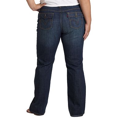 Plus Size Levi's 590 Bootcut Fuller-Waist Jeans