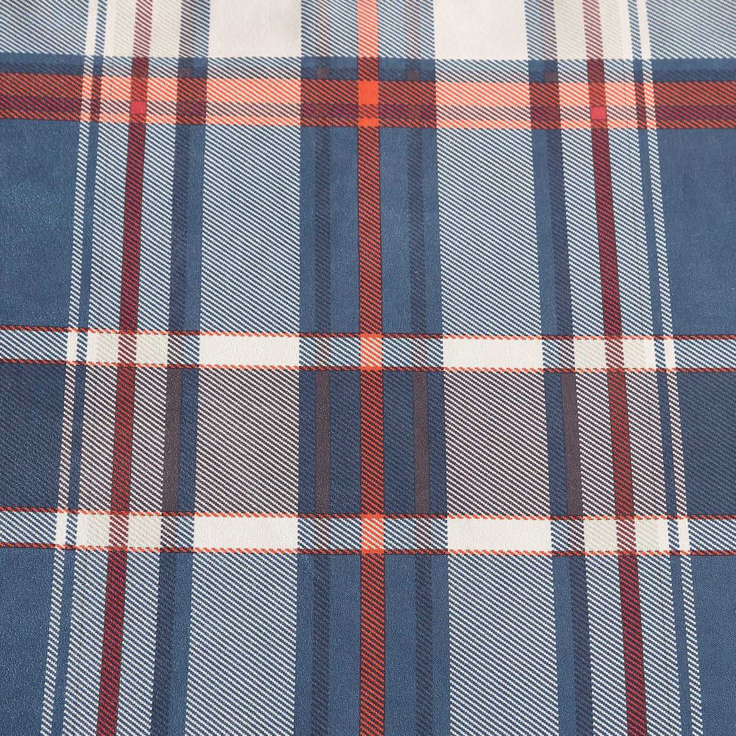 Couverture à Carreaux Eddie Bauer En Duvet D'oie - Taille 58x50 Pouces, Occasion