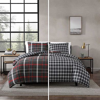 Eddie Bauer Willow Plaid King Duvet Set