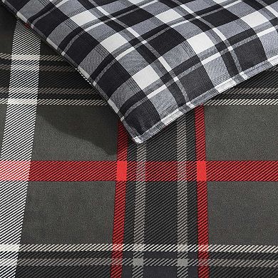 Eddie Bauer Willow Plaid King Duvet Set