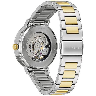 Caravelle by Bulova Men's Two-Tone Stainless Steel Bracelet Watch - 45A152