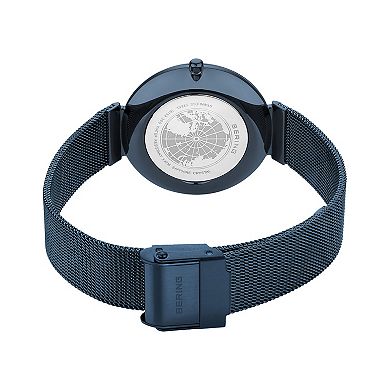 BERING Women's Classic Two Tone Stainless Steel Milanese Bracelet Watch - 18132-399