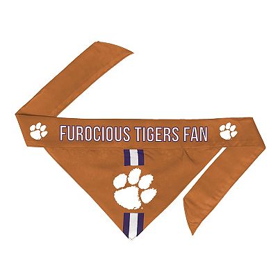 NCAA Clemson Tigers Reversible Pet Bandana