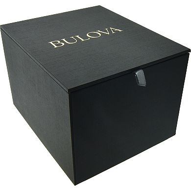 Bulova Men's Two-Tone Stainless Steel Blue Dial Chronograph Bracelet Watch - 98A246