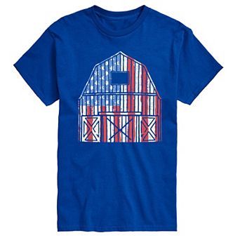 Men's USA Barn Graphic Tee.