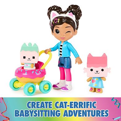 Gabby’s Dollhouse Kitty Care Figure Set