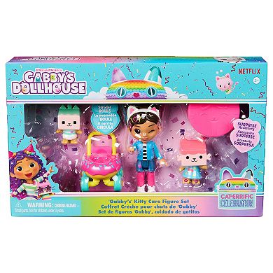 Gabby’s Dollhouse Kitty Care Figure Set