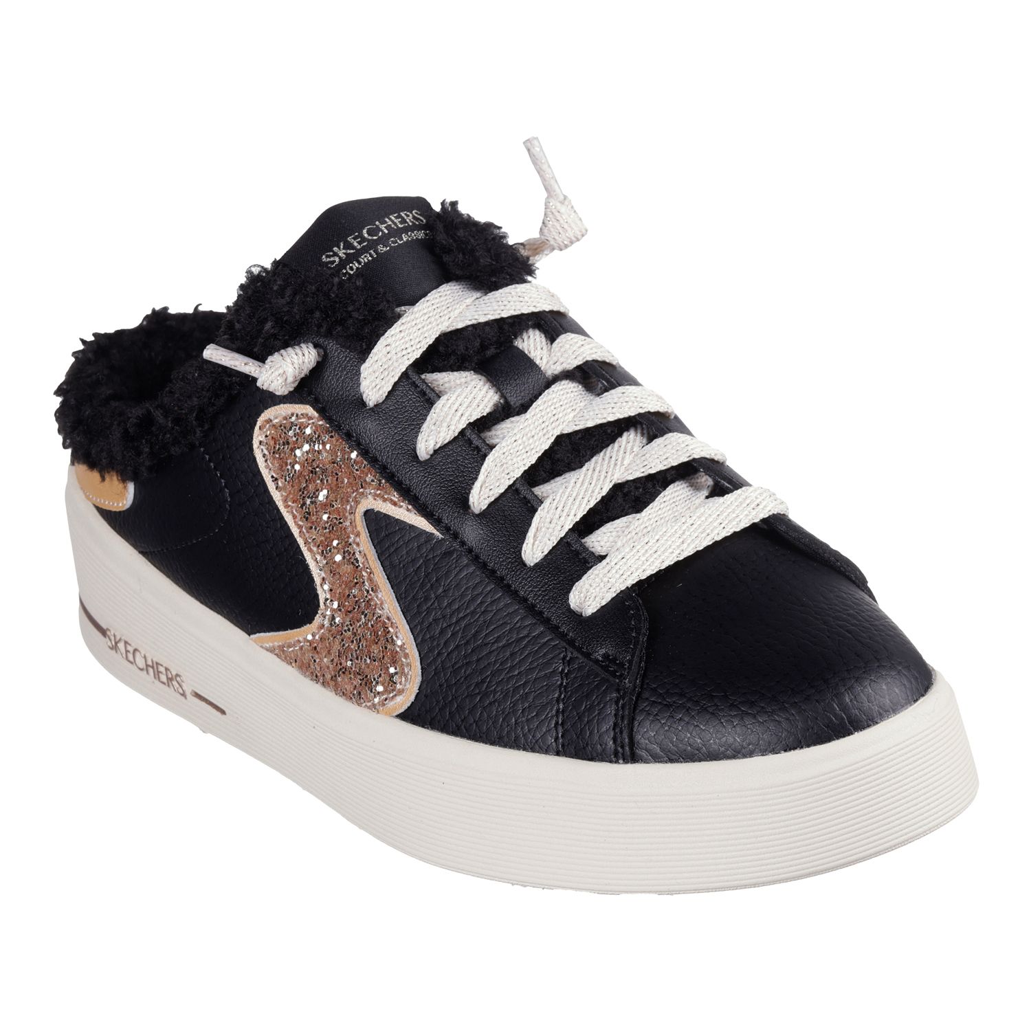 Skechers Hiland Warmed Up Women's Shoes - Black Multi (5)