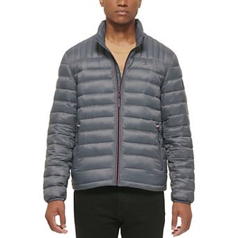 Big & Tall Tommy Hilfiger Stand Collar Packable Puffer Jacket