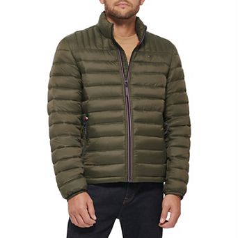 Big & Tall Tommy Hilfiger Stand Collar Packable Puffer Jacket