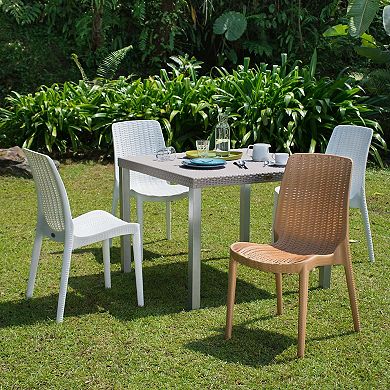 Lagoon Oslo Rattan Dining Table