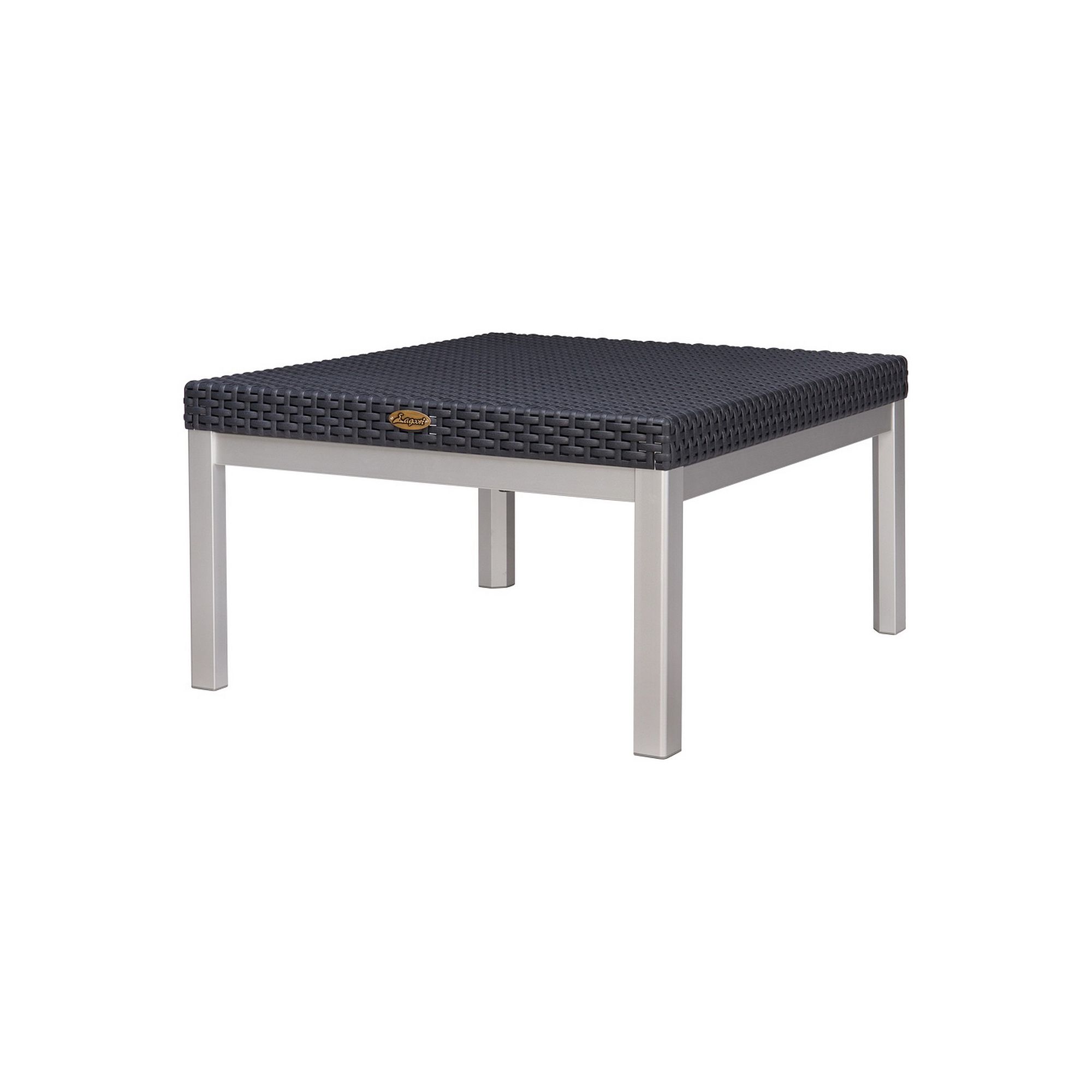 Lagoon Russ Rattan Coffee Table, Black