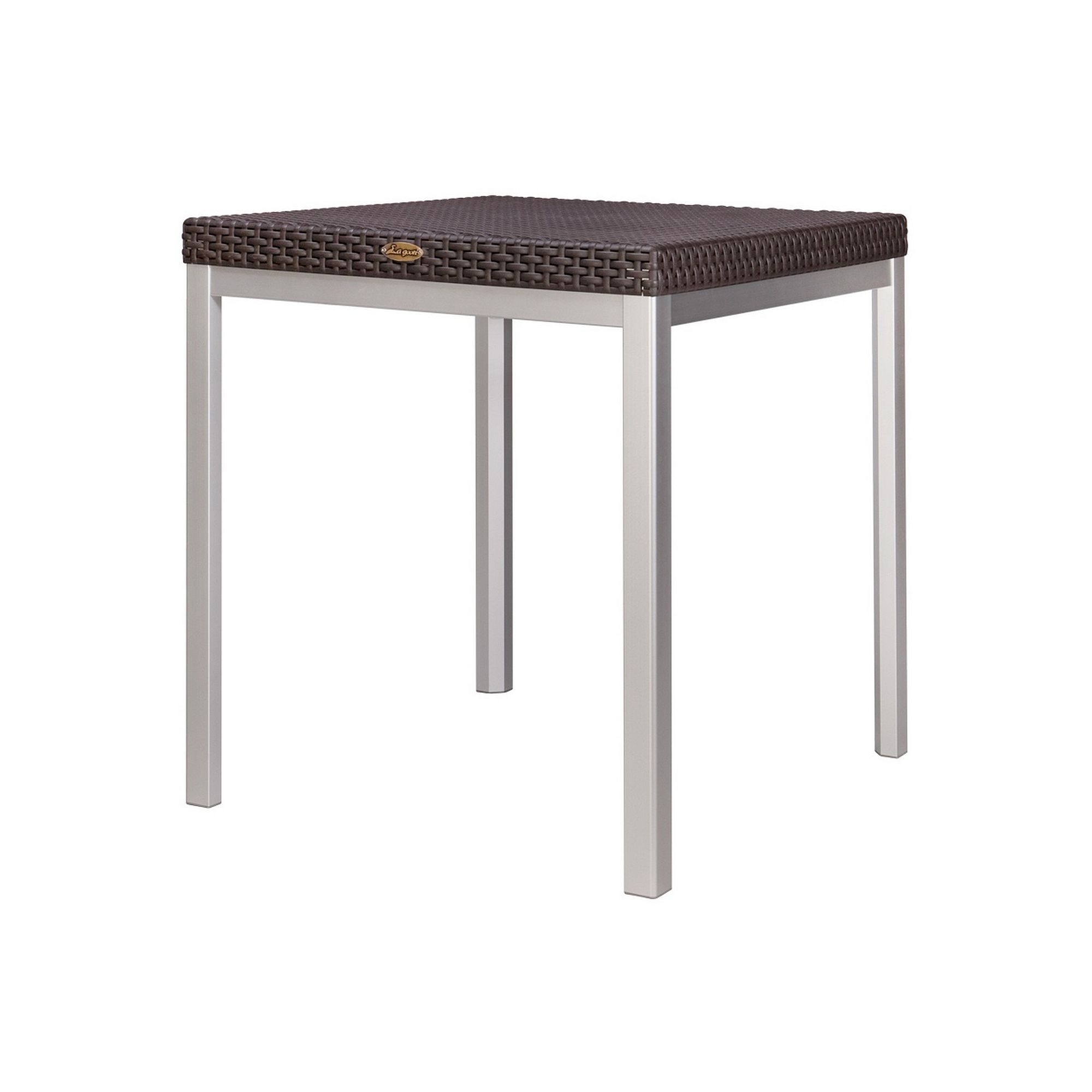 Lagoon Russ Rattan Dining Table, Brown