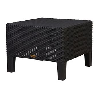Lagoon Magnolia Rattan Side Table