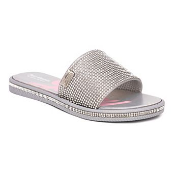 Juicy Couture Kids Yimmy Girls Flat Slide Sandals