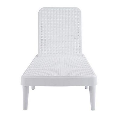 Lagoon Tahiti Rattan Chaise Lounge