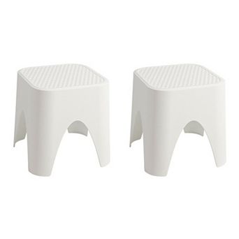 Lagoon Mallorca Stackable Rattan Top Side Table & Ottoman