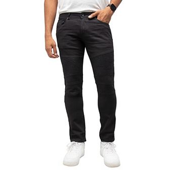 Men's Slim Stretch Moto Jeans