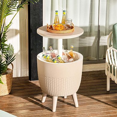 Lagoon Cancun All Weather 2-in-1 Side Table & Cooler