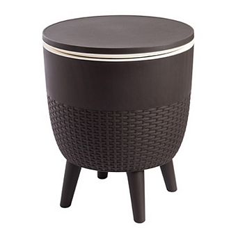Lagoon Cancun All Weather 2-in-1 Side Table & Cooler