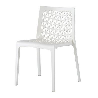 Lagoon Milan Stackable Dining Chair 2-piece Set
