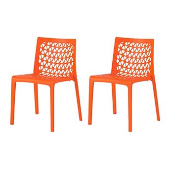 Lagoon Milan Stackable Dining Chair 2 pc Set