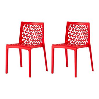 Lagoon Milan Stackable Dining Chair 2 pc Set