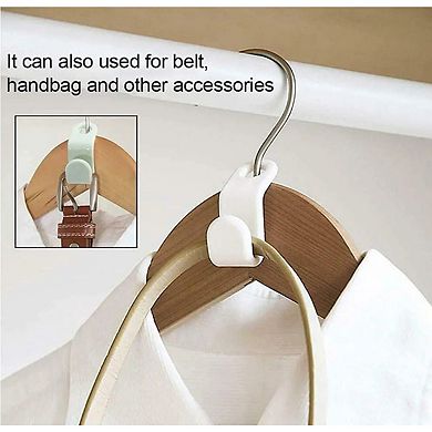 Clothes Hanger Connector Hooks, Ultra Space Saving, Made Of High-quality Abs Plastic