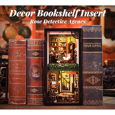 Diy 3d Book Nook Kit Rose Detective Agency 322pcs