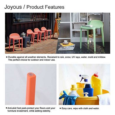 Lagoon Joyous Short Stool 2-piece Set