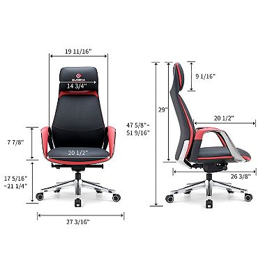Serene, Executive Napa Leather Office Chair
