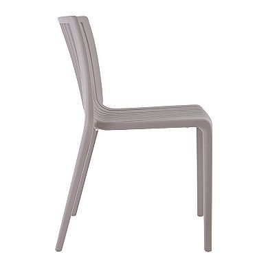 Lagoon Milos B Stackable Side Chair 2-piece Set