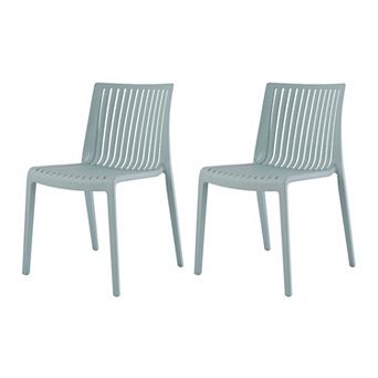 Lagoon Milos B Stackable Side Chair 2 pc Set