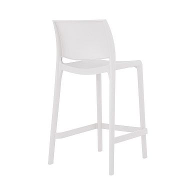 Lagoon Sensilla Stackable Counter Stool 2-piece Set
