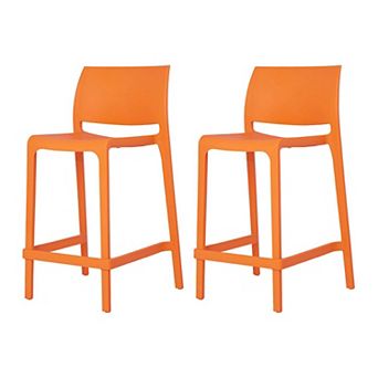Lagoon Sensilla Stackable Counter Stool 2 pc Set