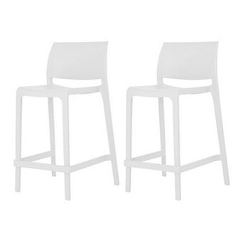Lagoon Sensilla Stackable Counter Stool 2 pc Set