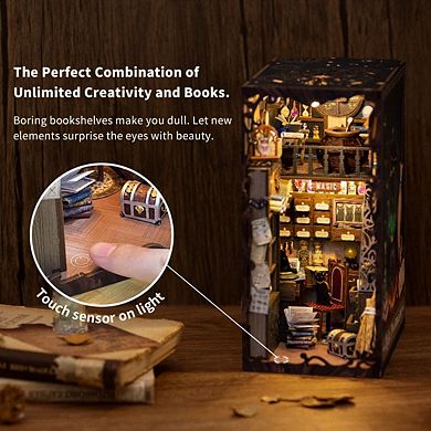 Diy 3d Book Nook Kit Magic Pharmacist 282pcs